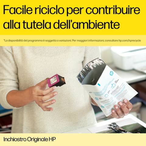 Cartuccia inkjet alta capacità 973X HP giallo F6T83AE